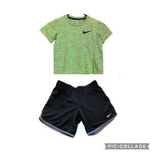 Nike Athletic Shorts & Tee